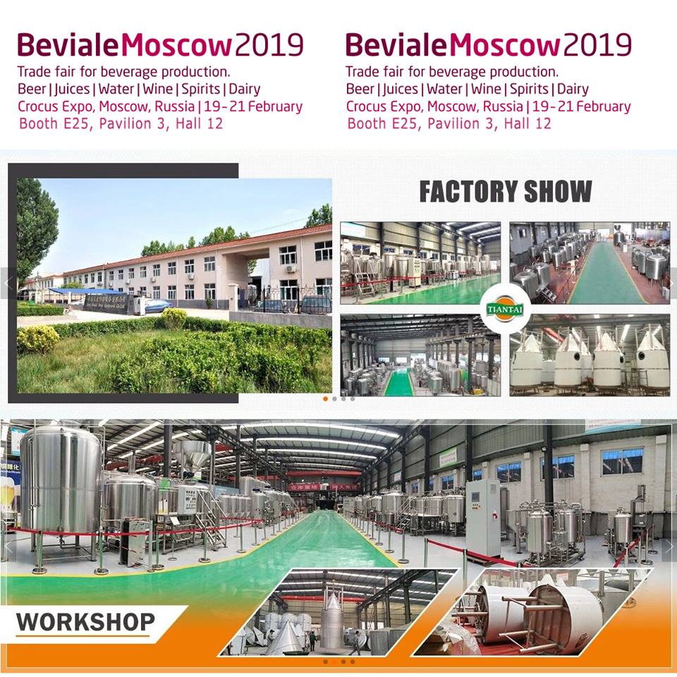 Coming to visit us on Moscow Beviale 2019